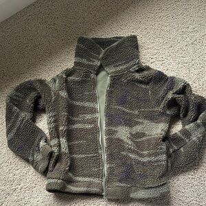 Z Supply Olive Sherpa Jacket